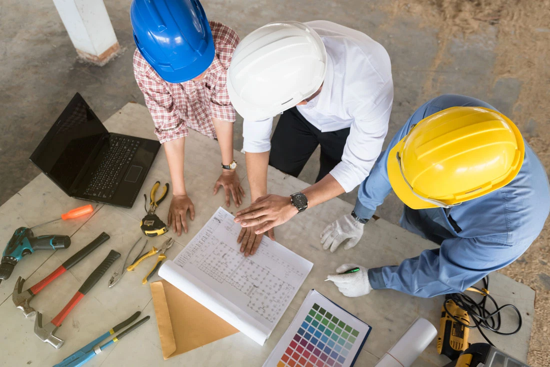 Assistenza tecnica Color Market in cantiere